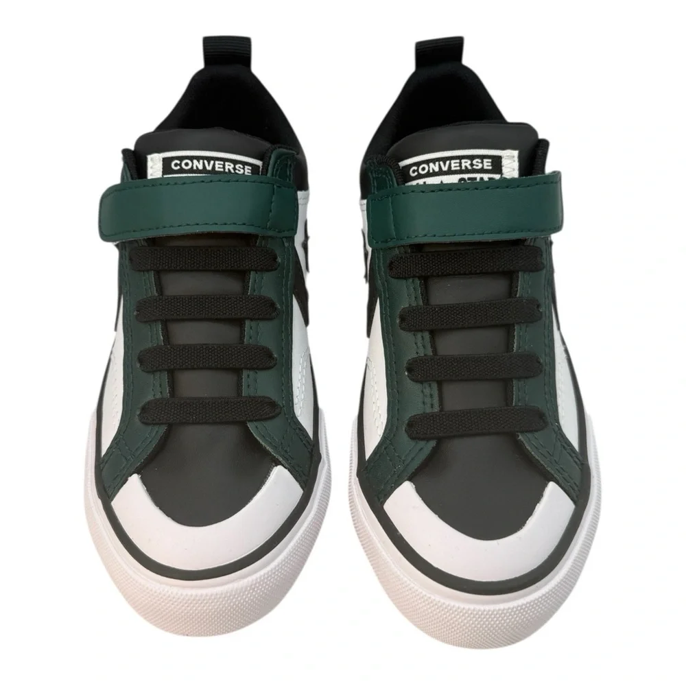 Converse Pro Blaze Kids Boys'‎ Leather Strap Hook Loop Athletic Shoes, Size 13